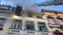 Un immeuble inhabitable à Saint-Gilles en raison d'un incendie