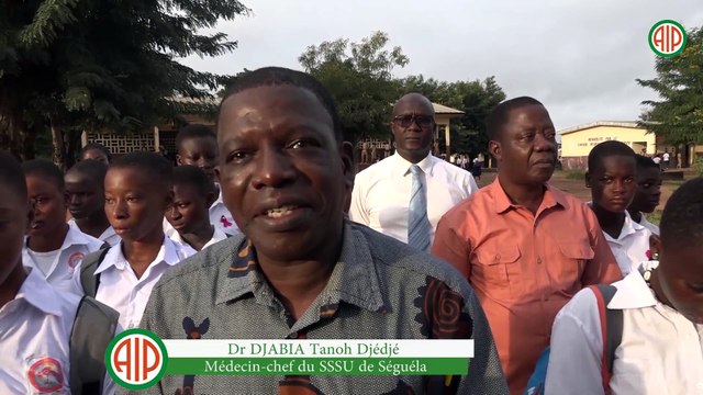Région-Séguéla / Sensibilisation des élèves du lycée moderne Dominique Ouattara de Séguéla sur le cancer du sein