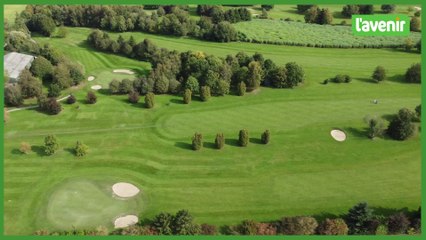 Le Brabant wallon vu du ciel : le Golf de la Bruyère