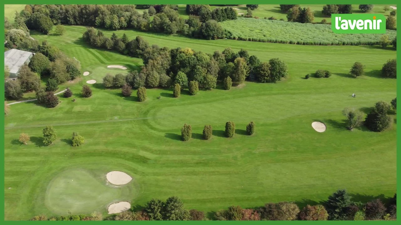 Le Brabant wallon vu du ciel : le Golf de la Bruyère