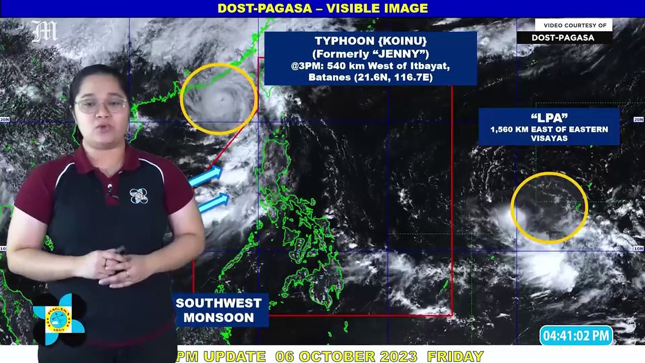 Today's Weather, 4 P.M. | Oct. 6, 2023