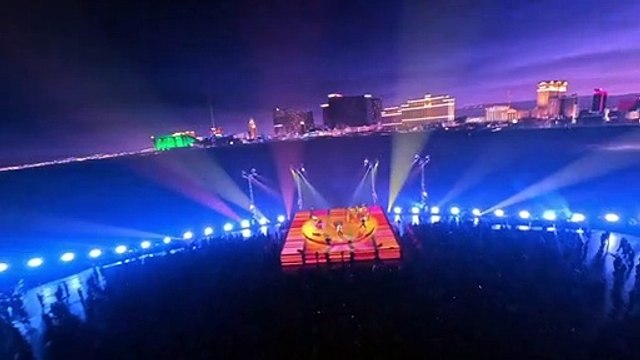 U2 Atomic City live à la Sphere de Las Vegas