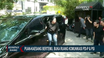 Download Video: Bahas Politik dengan Kaesang Pangarep, Puan Maharani: Ini Pertemuan Kakak-Adik