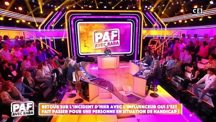 "Paf avec Baba" sur C8 le jeudi 5 octobre 2023.