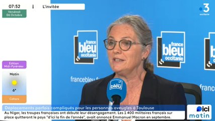 LE QUART D'HEURE TOULOUSAIN - La galère quotidienne des malvoyants pour se déplacer dans Toulouse