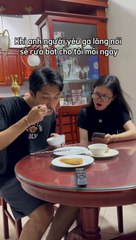 Hứa 'em nấu cơm, anh rửa bát' nhưng cách làm của người lười khiến ai cũng phải phì cười