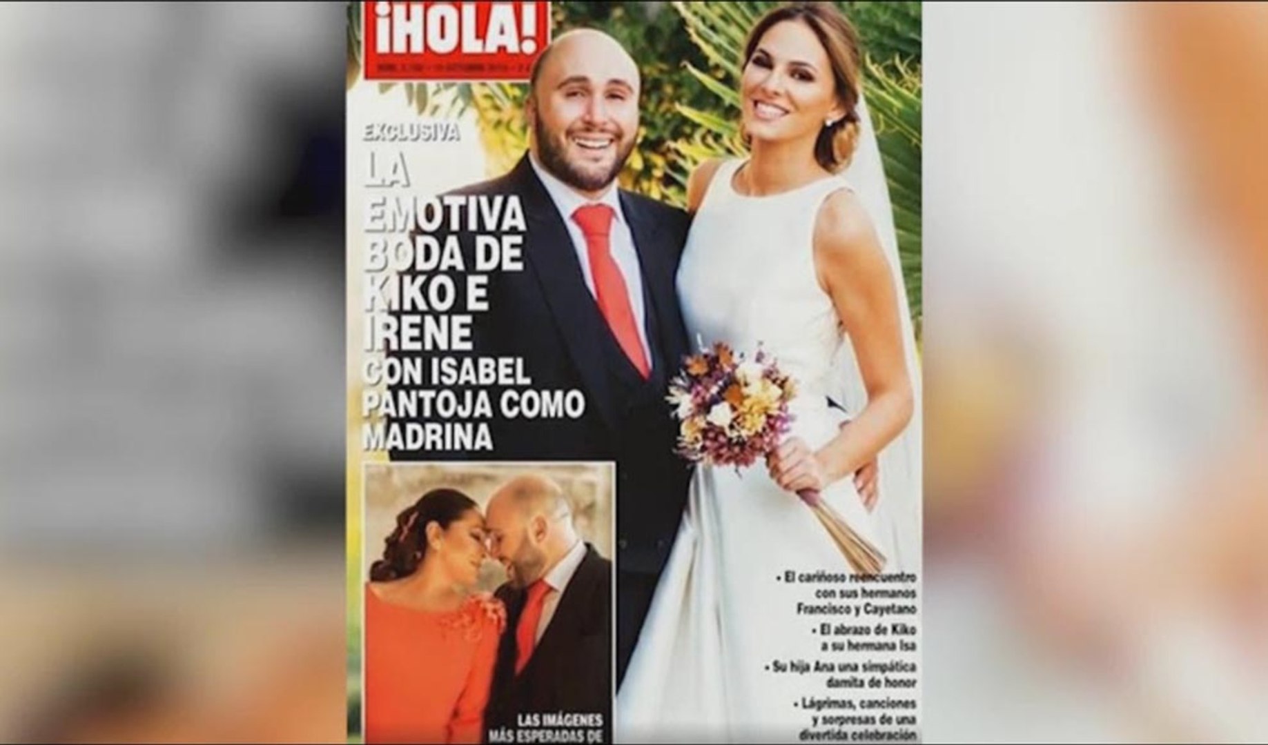 Así fue la boda de Kiko Rivera, el hijo de Isabel Pantoja Famosos