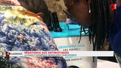 Résistance aux antibiotiques : la PISAM et Bioméreux sensibilisent leurs patients
