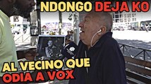 Tremendo debate a plena luz del día: Ndongo vs el señor que odia a Feijóo y VOX