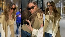 Deepika Padukone Looks very Classy as She Recently Spotted at Mumbai Airport | FilmiBeat