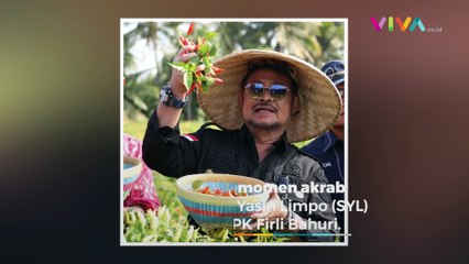 Ketua KPK Bertemu Mentan SYL di Lapangan Bulu Tangkis