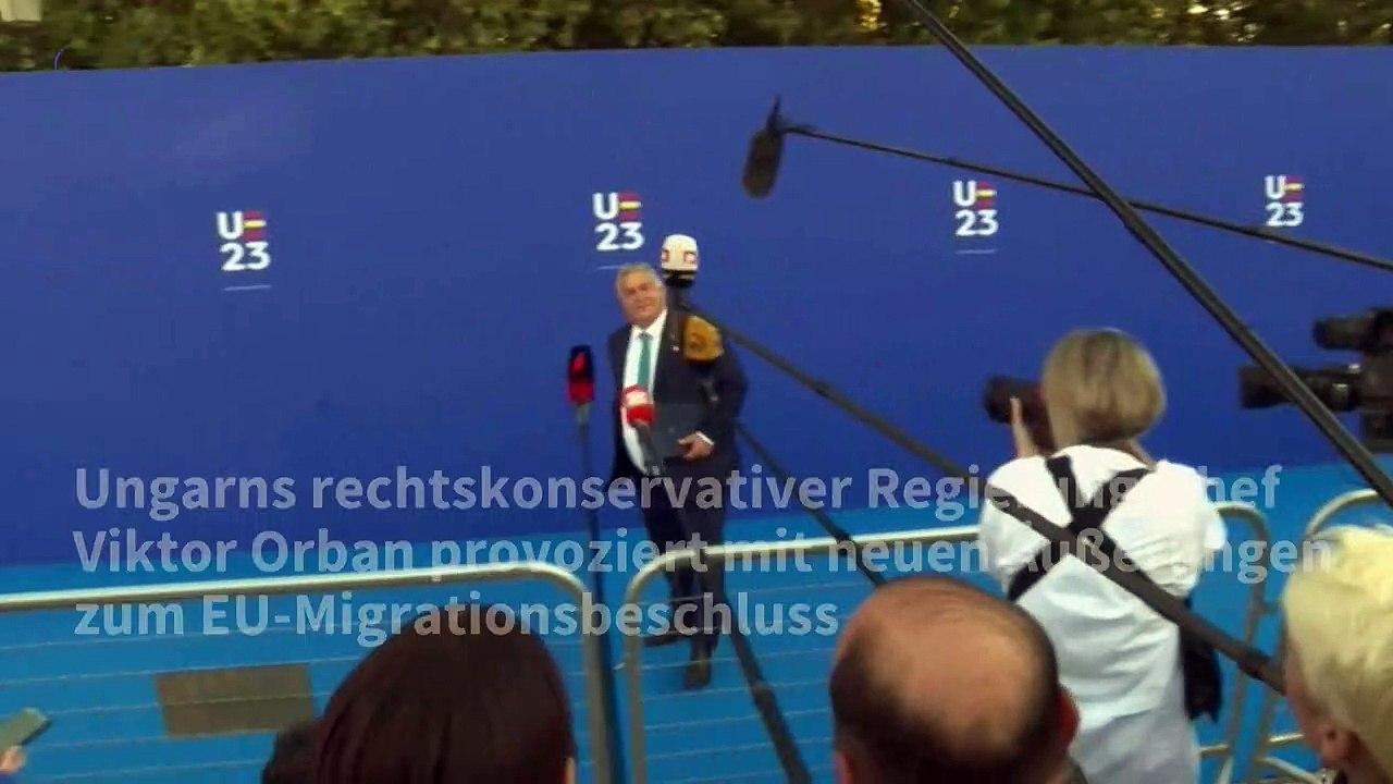 Orban provoziert mit neuen Äußerungen zum EU-Migrationspakt