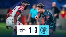 Highlights | Leipzig 1-3 City! | Uefa Champions League | ALVAREZ AND DOKU LATE SHOW GIVES CITY WIN
