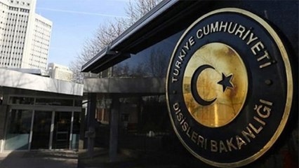 Dışişleri'nden SİHA açıklaması