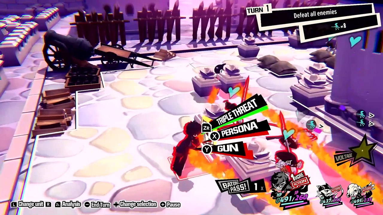 Persona 5 Tactica Trailer