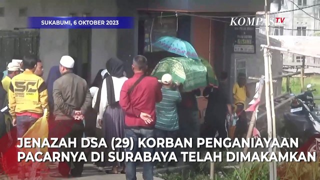 Suasana Pemakaman DSA Korban Penganiayaan Anak Anggota DPR