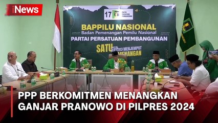 PPP Tegaskan Komitmennya Untuk Menangkan Ganjar Pranowo di Pilpres 2024