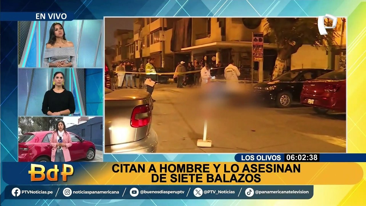 Asesinato en Los Olivos: citan a hombre y lo matan de siete balazos