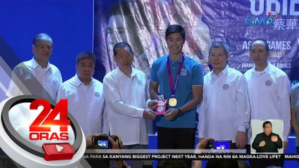 EJ Obiena, binigyan ng homecoming ng Chiang Kai Shek College | 24 Oras
