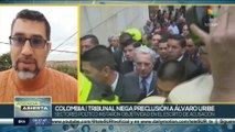 Colombia: Tribunal niega solicitud de la Fiscalía de cerrar el caso contra Álvaro Uribe