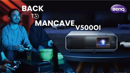 BenQ V5000i 4k RGB Laser Tv Projector | Cinematic Experience