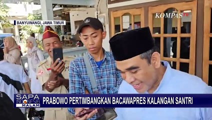 Sekjen Gerindra Ungkap Prabowo Pertimbangkan Bacawapres dari Kalangan Santri