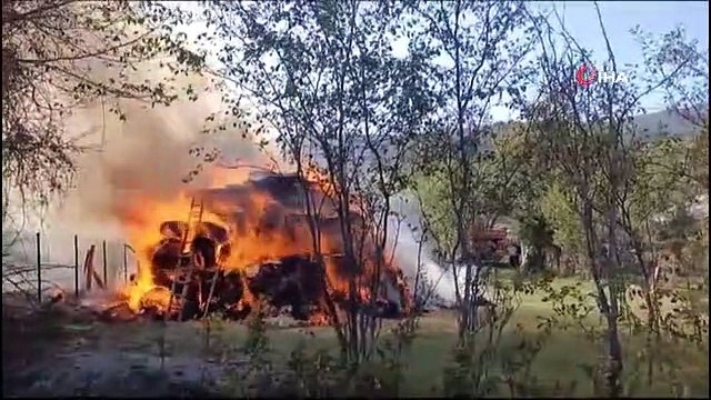 Karabük'ün Ovacık ilçesinde 9. yangın çıktı