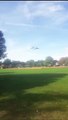 Air ambulance lands in John’s Park in Burgess Hill