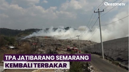 TPA Jatibarang Semarang Kembali Terbakar, Diduga dari Gas Metana