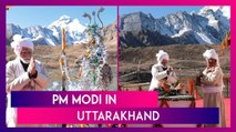 PM Narendra Modi Performs Puja At Parvati Kund, Interacts With Locals In Uttarakhand