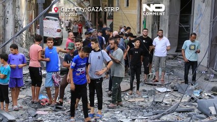 Gaza sous les bombes