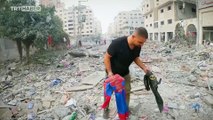 İsrail'in Gazze'ye yönelik saldırılarında AA foto muhabiri Cadallah yakınlarını kaybetti
