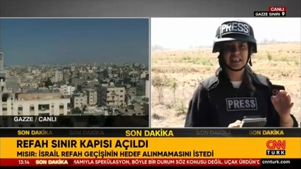 Son dakika... Refah Sınır Kapısı açıldı!