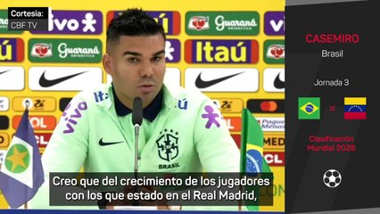 CASEMIRO se DESHACE en HALAGOS a sus EXCOMPAÑEROS en el MADRID: VINICIUS, RODRYGO...