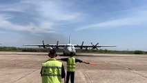 Así es el Hércules C-130 que rescató argentinos de la Franja de Gaza