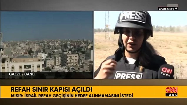 Mısır, Gazze'ye yardım için Refah Sınır Kapısı'nı yeniden açtı! İsrail'den bir talepleri var