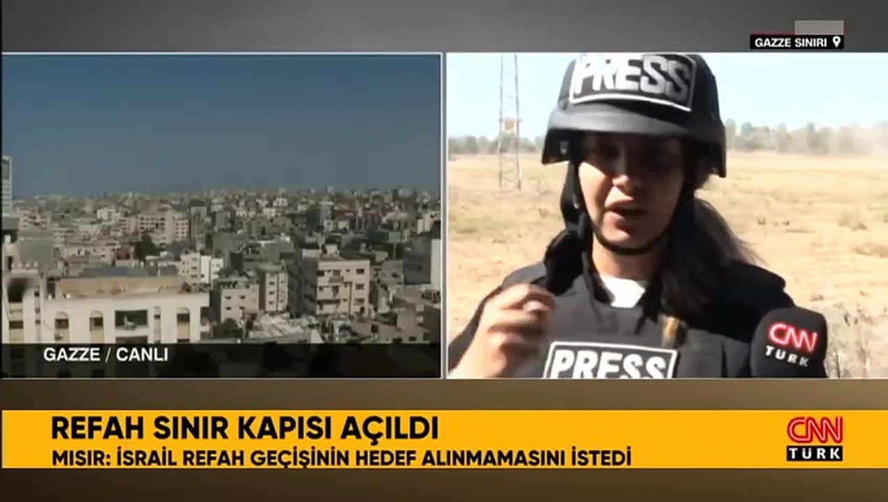 Mısır, Gazze'ye yardım için Refah Sınır Kapısı'nı yeniden açtı! İsrail'den bir talepleri var