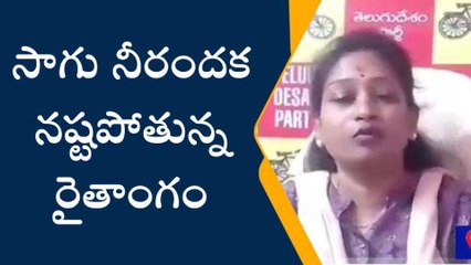 అనకాపల్లి జిల్లా: అధికారుల తీరుపై టీడీపీ రాష్ట్ర మహిళా అధ్యక్షురాలు ఆవేదన