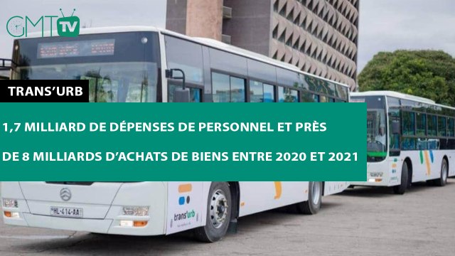 [#Reportage] Trans’Urb : 1,7 milliard de dépenses de personnel et près de 8 milliards d’achats de biens entre 2020 et 2021