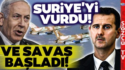 SON DAKİKA Savaş Başladı! İsrail Suriye'yi Vurdu! Şam Havalimanına Büyük Saldırı