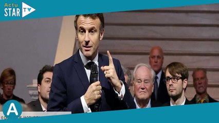 “Son sang n’a fait qu’un tour” : Emmanuel Macron remonté après une séquence polémique