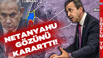 İsrail'in Gazze'de Yapacaklarını Naim Babüroğlu Haritada Anlattı! 'Ortadan Kaldıracak'