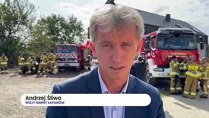 Kobylec - budowa mostu w gminie Łapanów