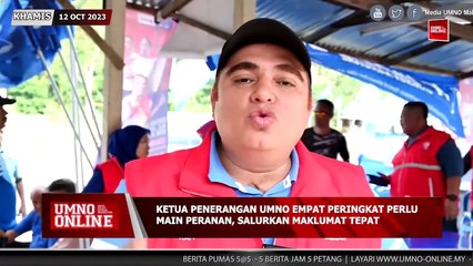 KHAMIS 12 OKTOBER 2023 - BERITA PEN.UMNO 5@5