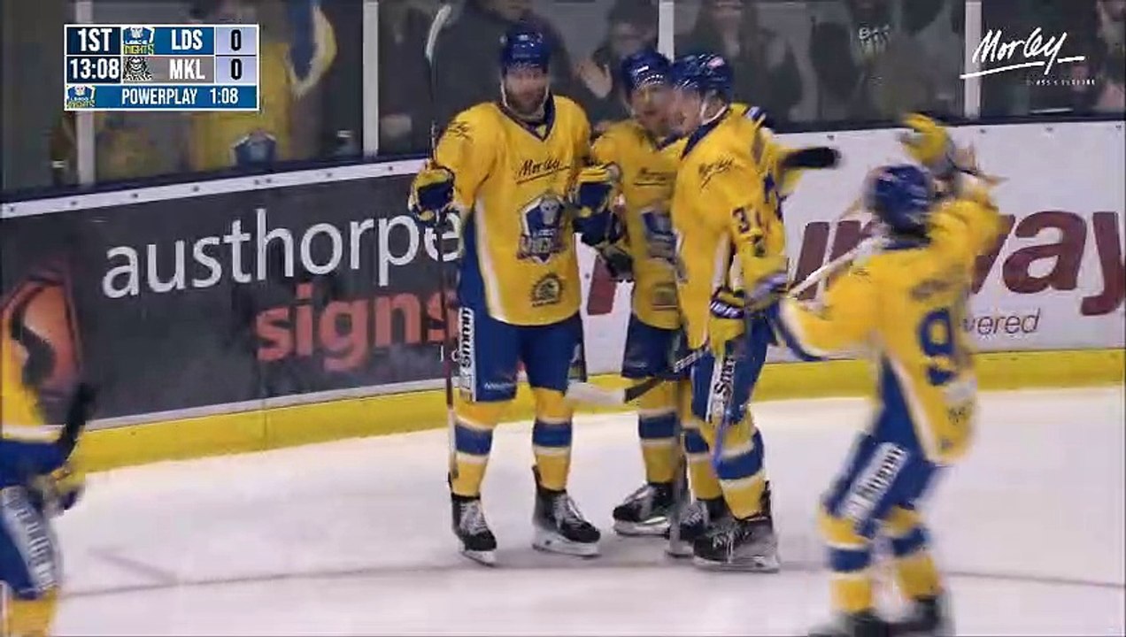 Leeds Knights v Milton Keynes Lightning - NIHL National match highlights