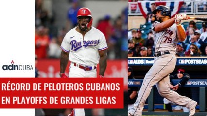 Récord de cubanos en playoffs de MLB ¿la mejor postemporada de la historia?