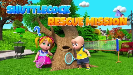Shuttlecock Rescue Mission Song - BillionSurpriseToys Nursery Rhymes & Kids Songs