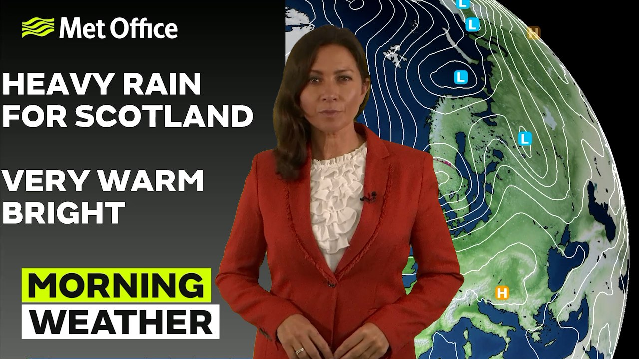 Met Office Morning Weather Forecast 07/10/23 – Yellow and Amber Warnings for Scotland