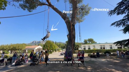 VIDÉO. À la Gauthière, les pensionnaires à mobilité réduite grimpent aux arbres