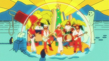 The Beach Boys - Blue Christmas (Visualizer)